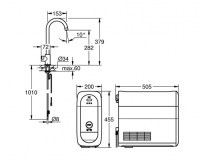 MONOMANDO COCINA GROHE BLUE HOME